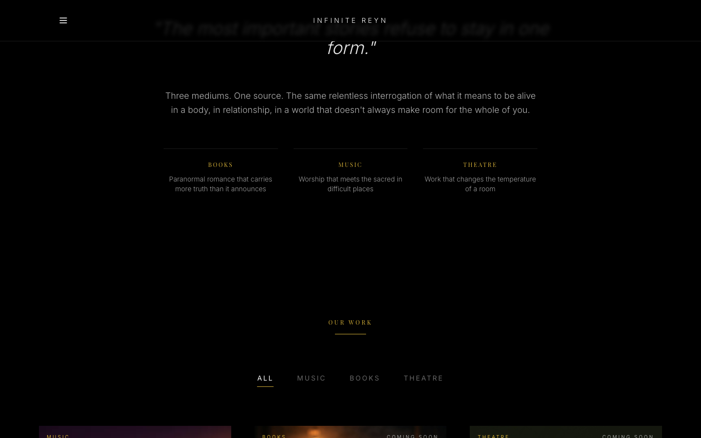 Infinite Reyn Productions — Mid Section Screenshot